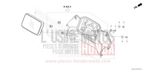 COMPTEUR (2) XL750T de 2026